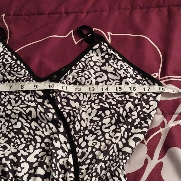 PRETTYGARDEN Women's Sexy Wrap V Neck  Spaghetti Strap Jumpsuit  NWOT Size S - Picture 7 of 10